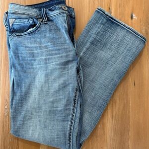 Salvage Blue Denim Mayhem Boot Jeans 34R-34x32